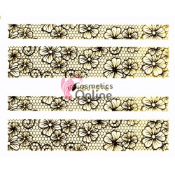 Stickere 3D pentru unghii cod Gold HBJY018